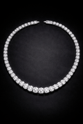 Velusia Radiant Tennis Necklace