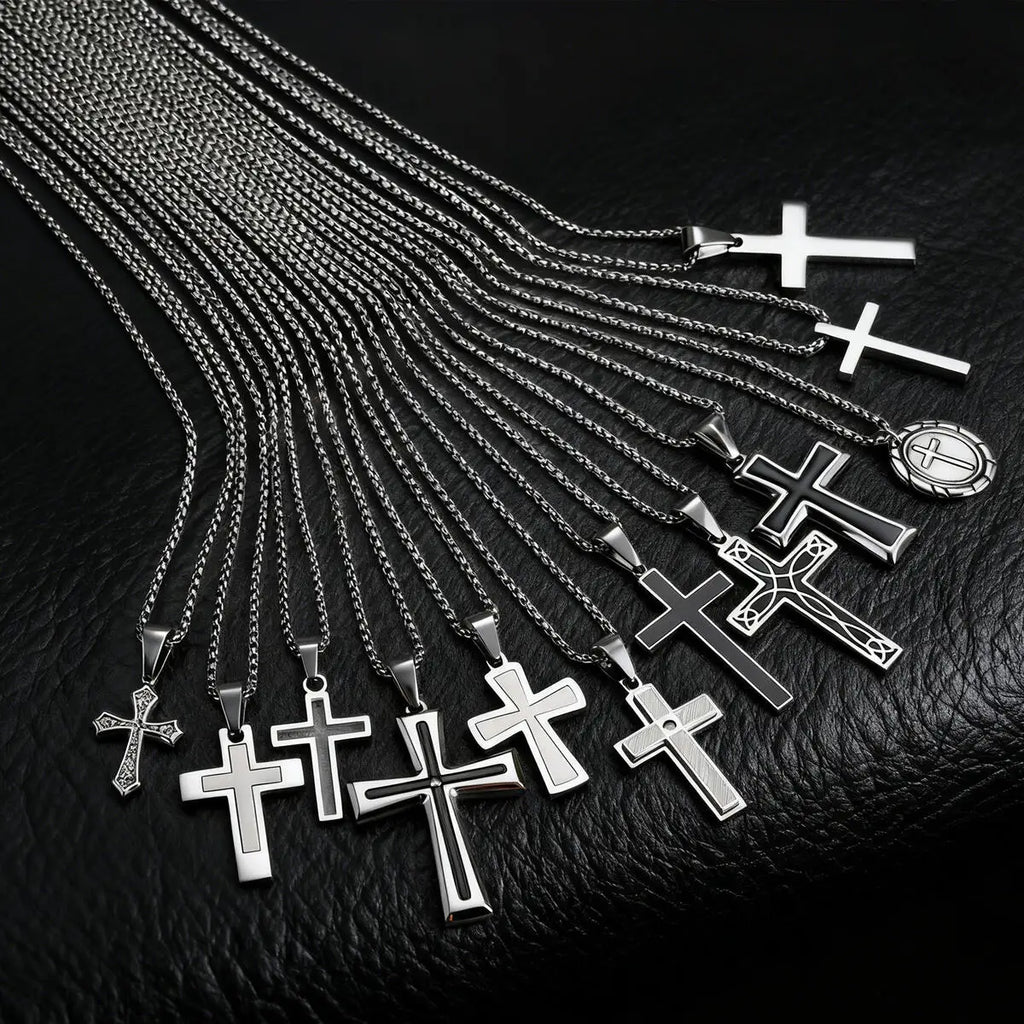 Velusia Sanctum Cross Necklace