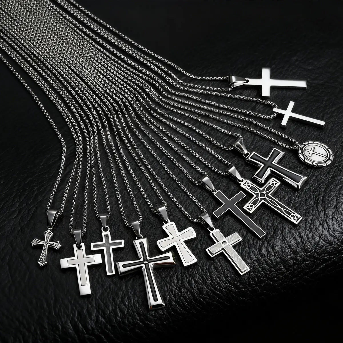 Velusia Sanctum Cross Necklace