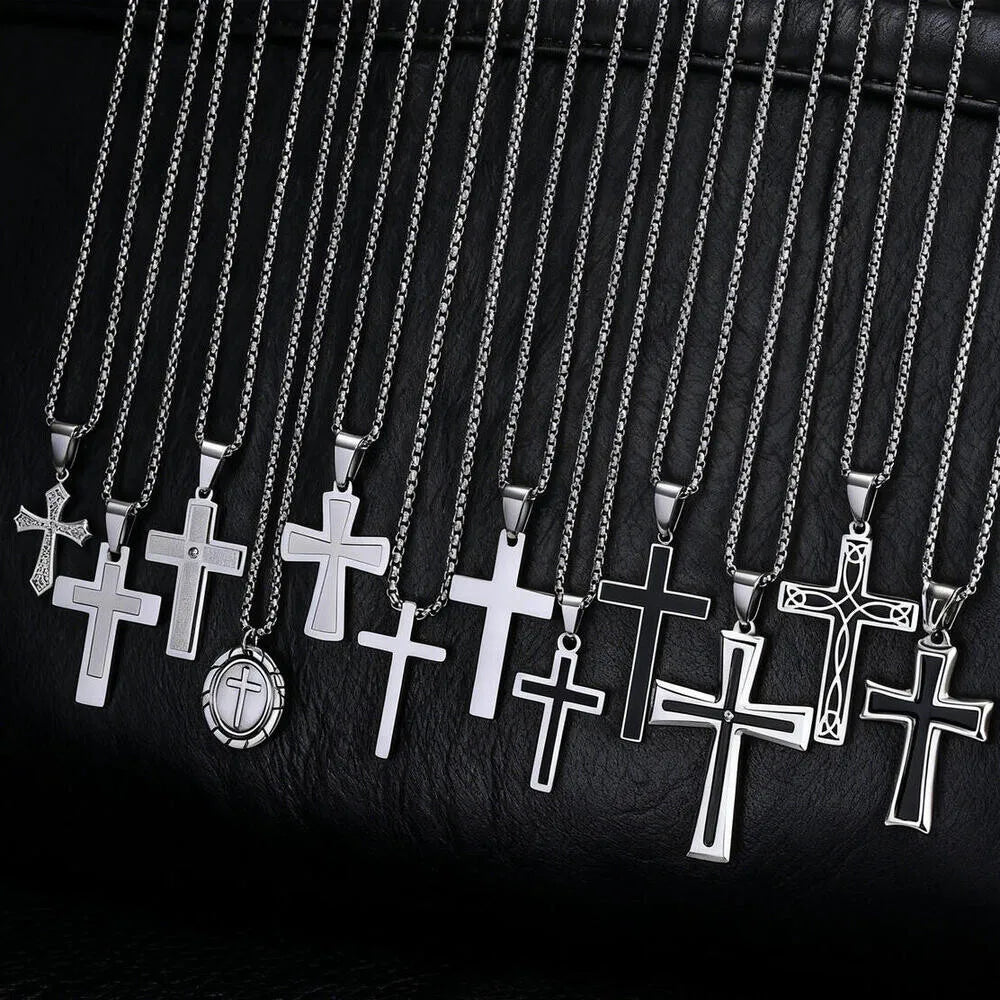 Velusia Sanctum Cross Necklace