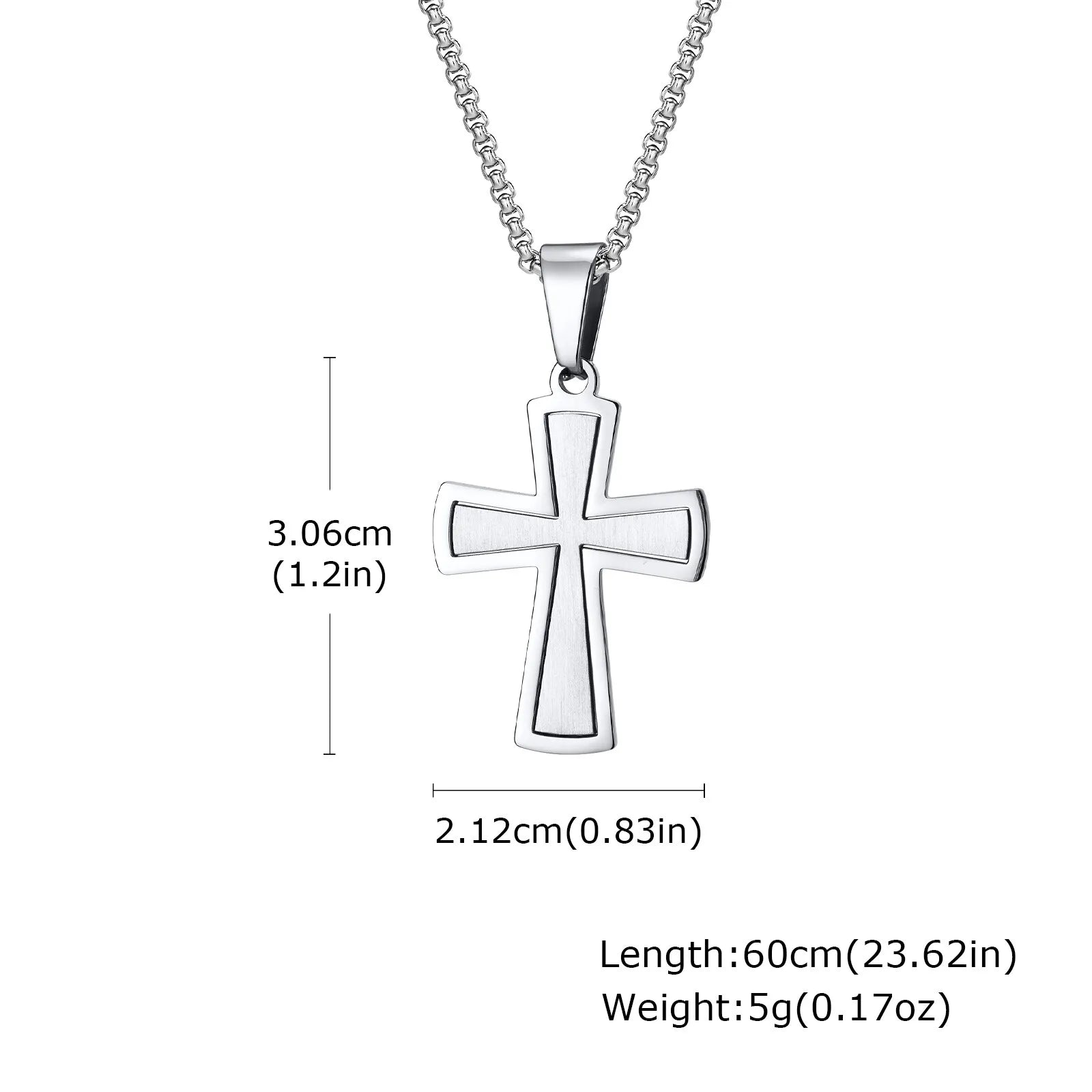 Velusia Sanctum Cross Necklace
