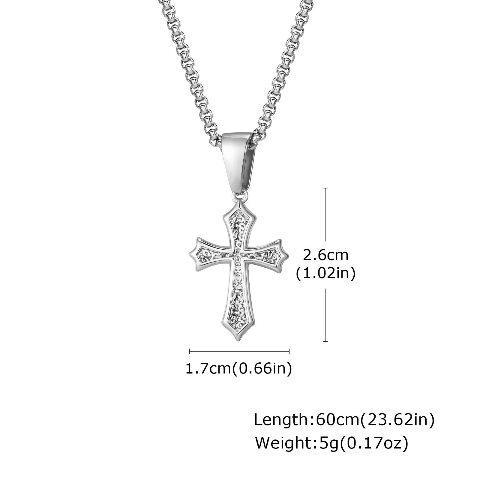 Velusia Sanctum Cross Necklace