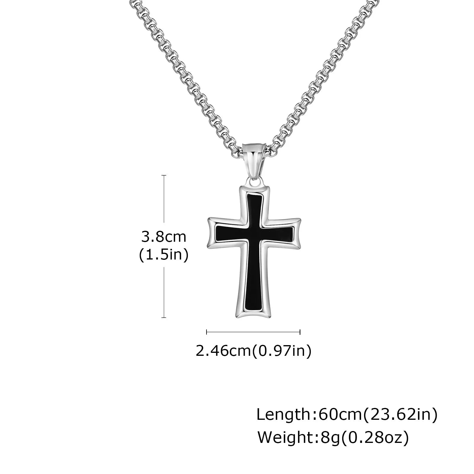 Velusia Sanctum Cross Necklace