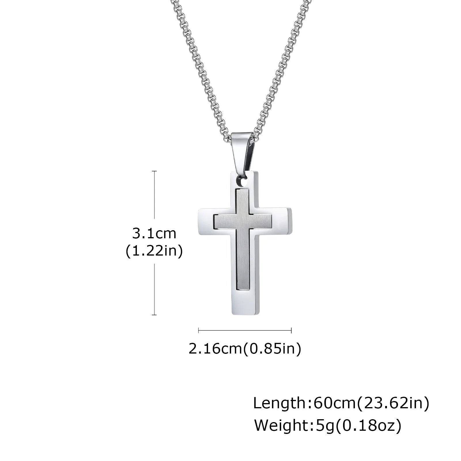 Velusia Sanctum Cross Necklace