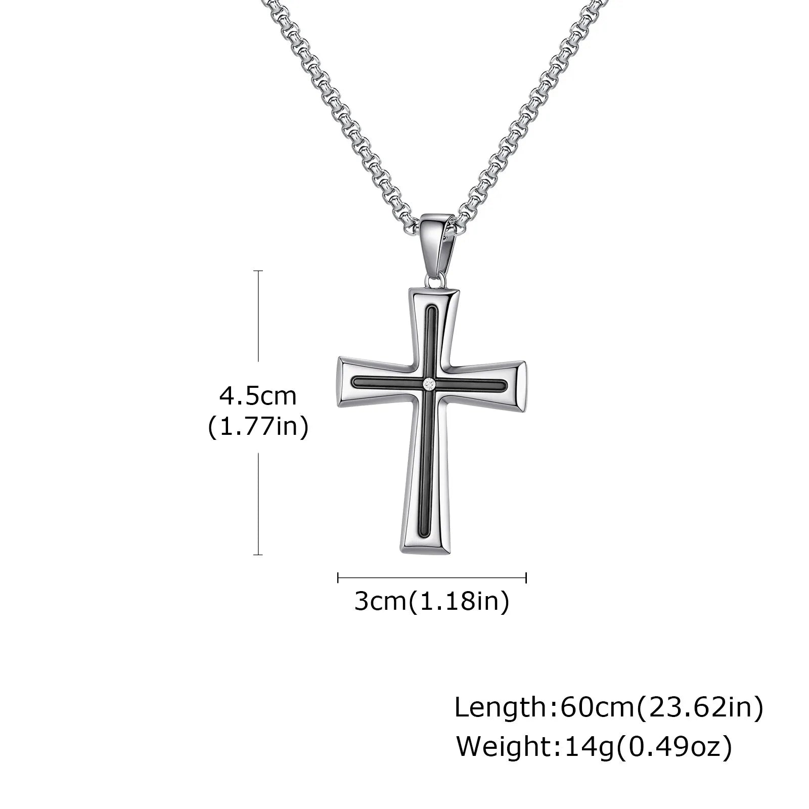 Velusia Sanctum Cross Necklace