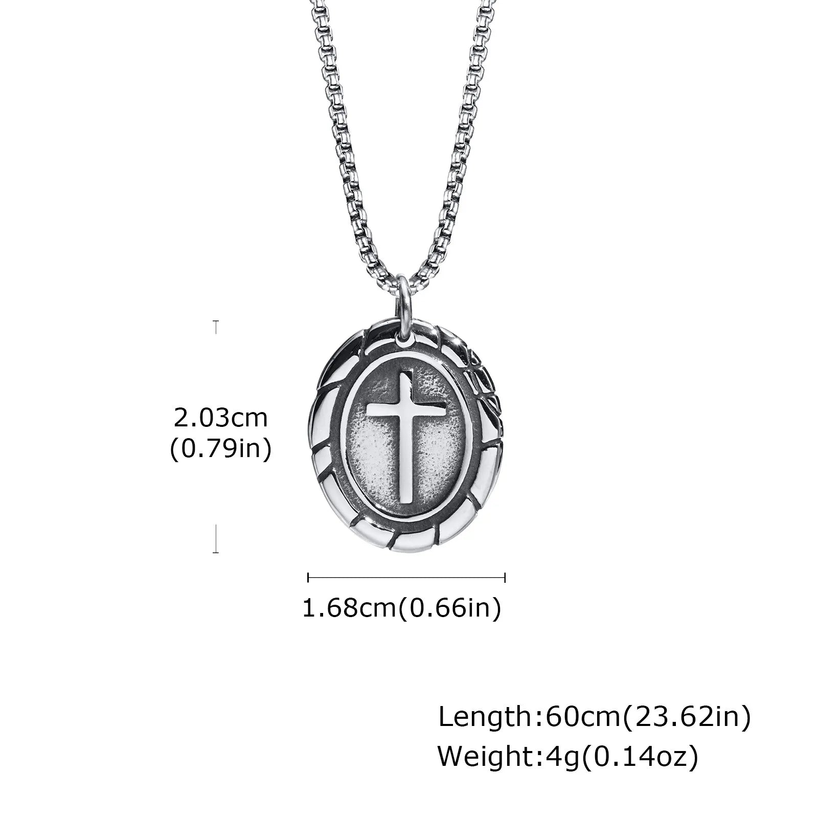 Velusia Sanctum Cross Necklace