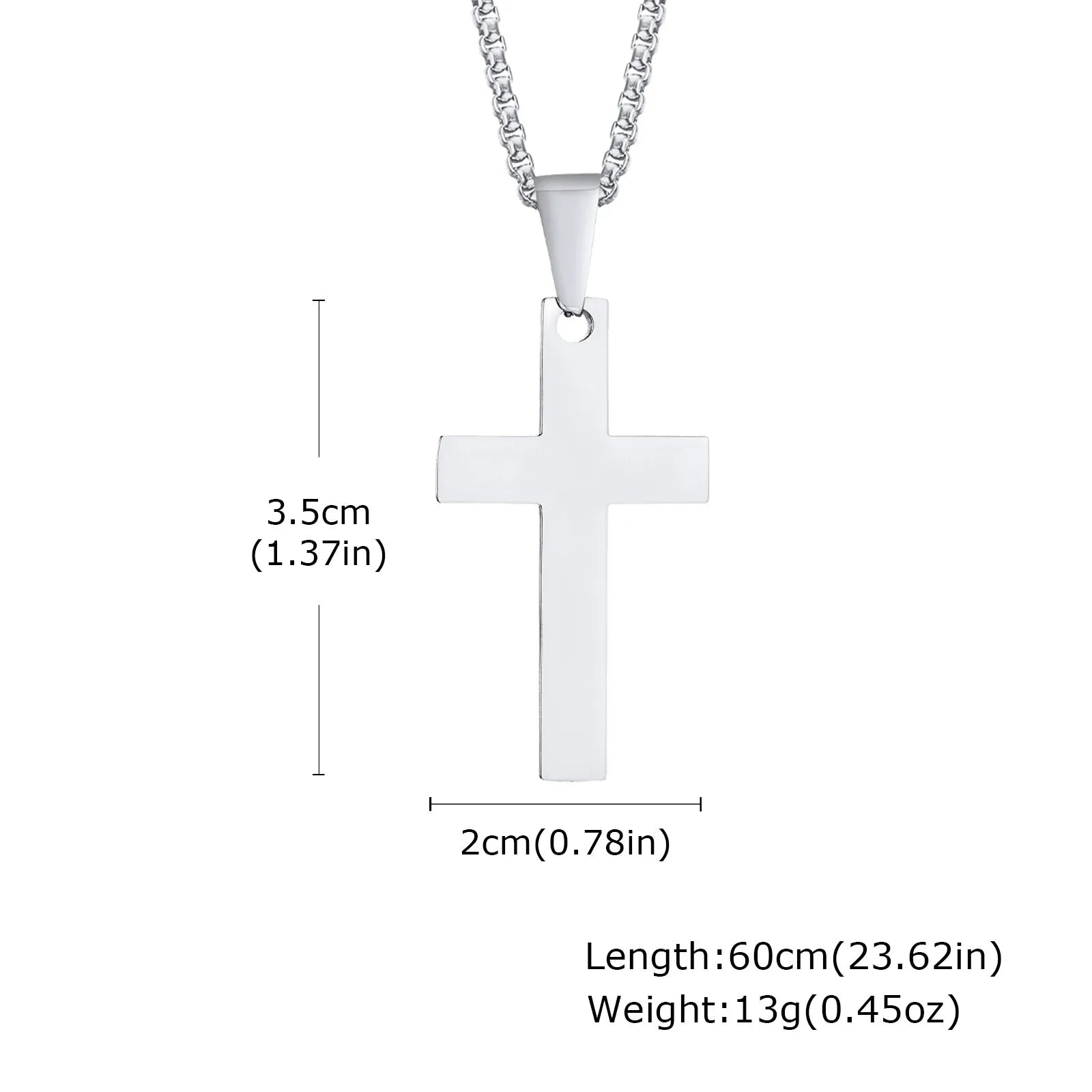 Velusia Sanctum Cross Necklace