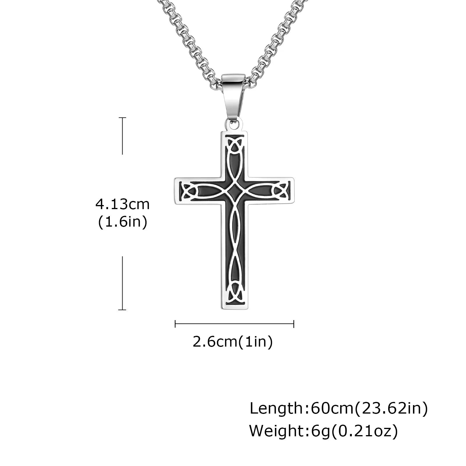 Velusia Sanctum Cross Necklace