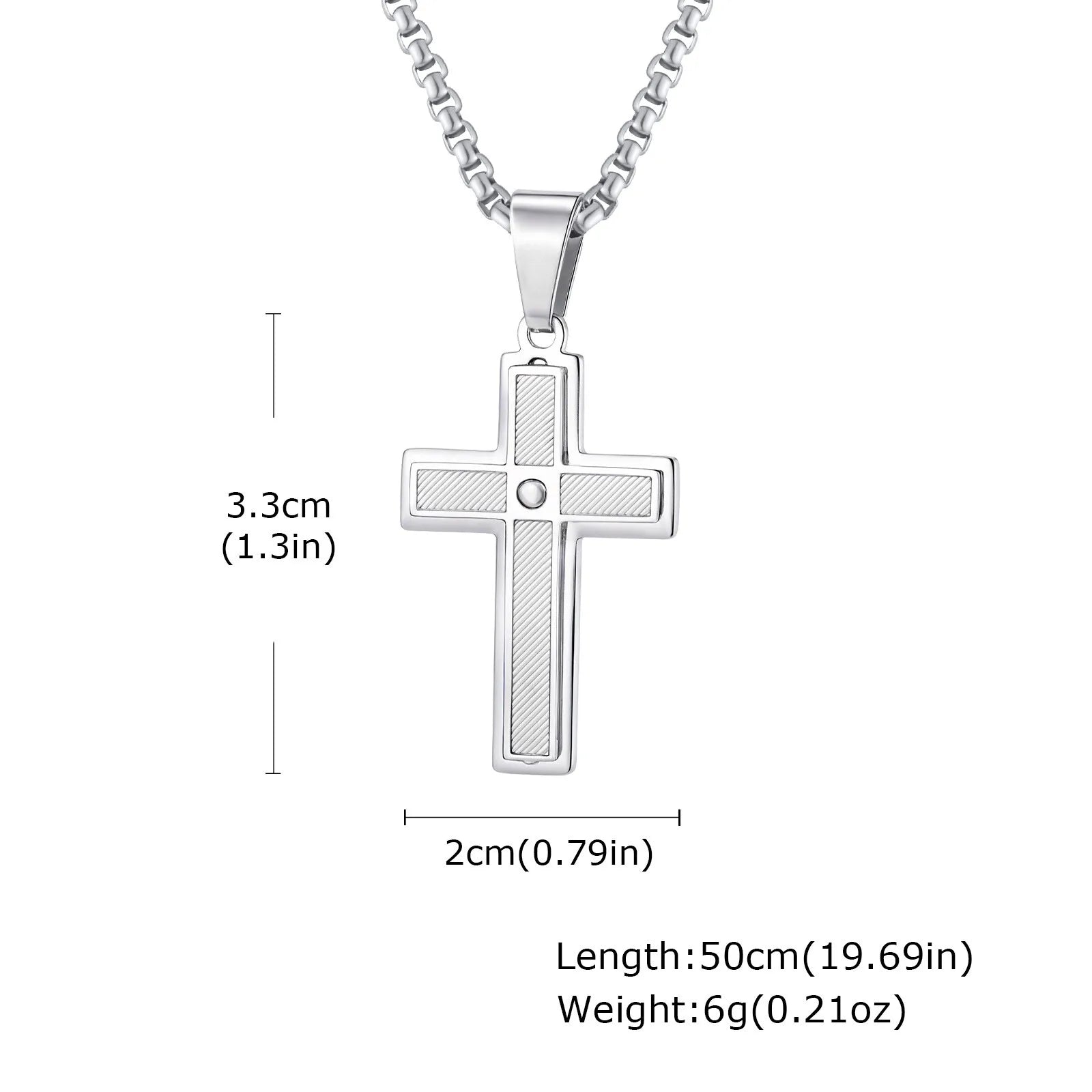 Velusia Sanctum Cross Necklace