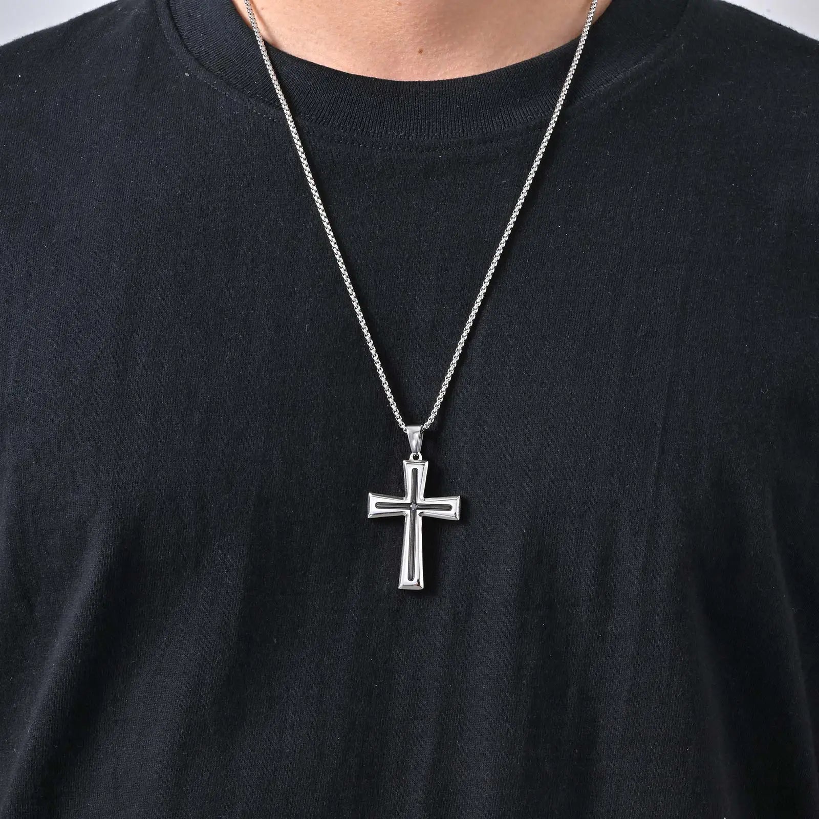 Velusia Sanctum Cross Necklace