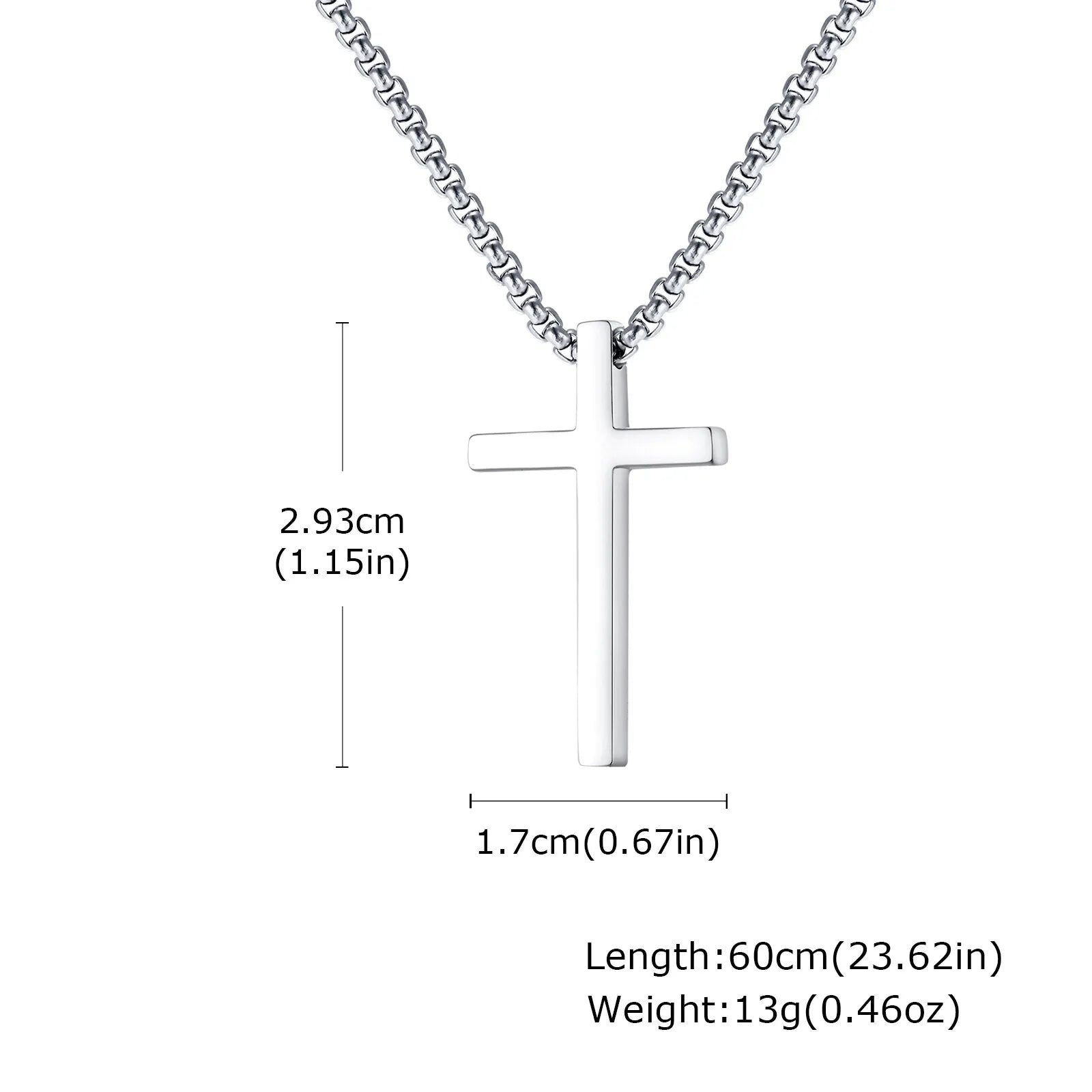 Velusia Sanctum Cross Necklace